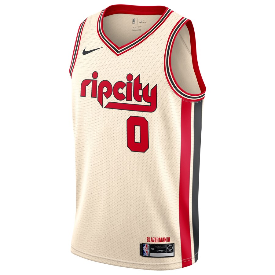 MAILLOT PORTLAND TRAIL BLAZERS - DAMIAN LILLARD