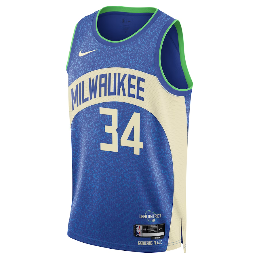 MAILLOT MILWAUKEE BUCKS - GIANNIS ANTETOKOUNMPO