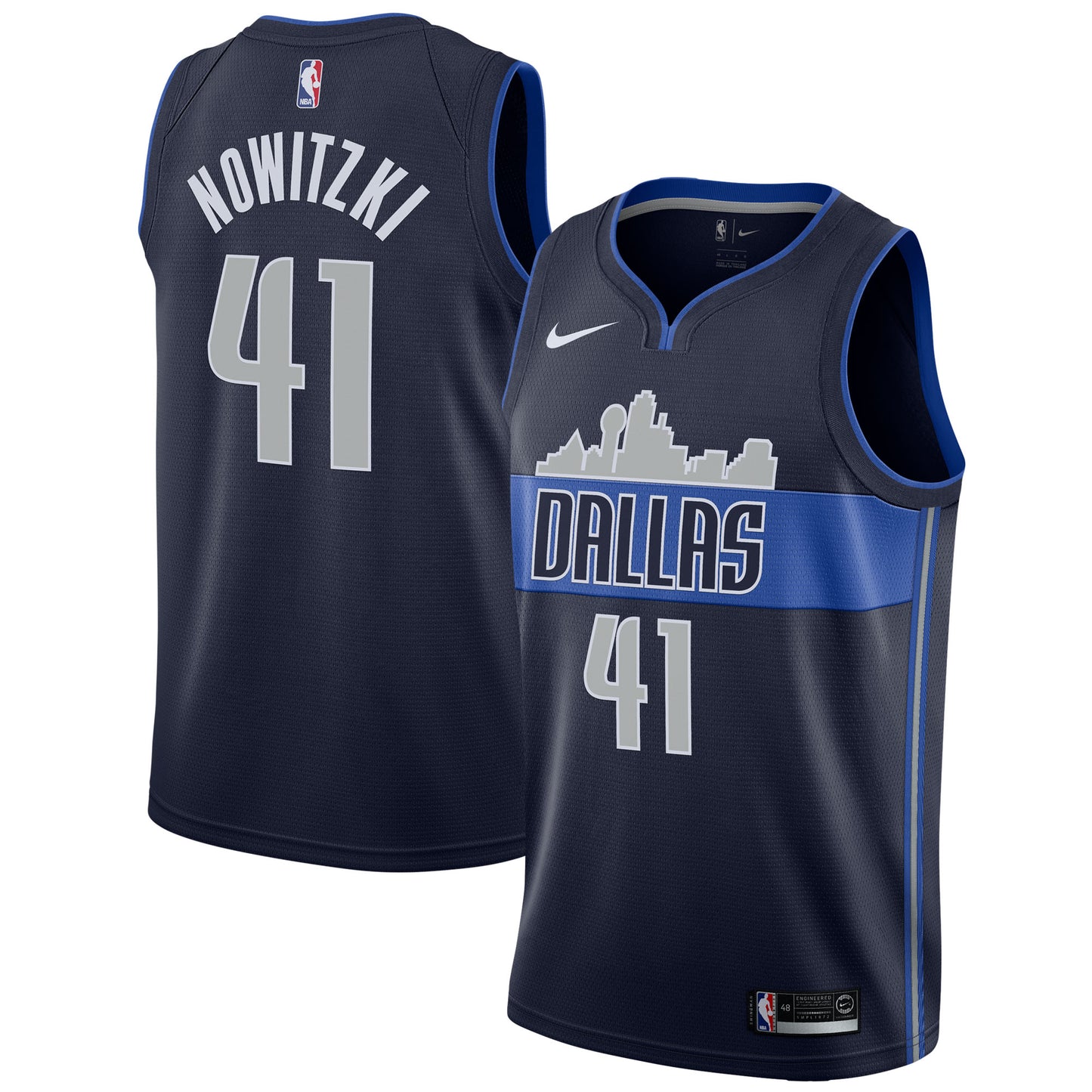 MAILLOT DALLAS MAVERICKS - DIRK NOWITZKI