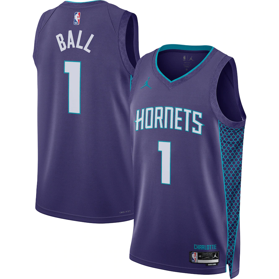 MAILLOT CHARLOTTE HORNETS - LAMELO BALL