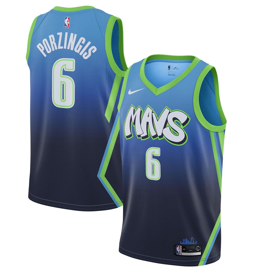 MAILLOT DALLAS MAVERICKS - KRISTAPS PORZINGIS