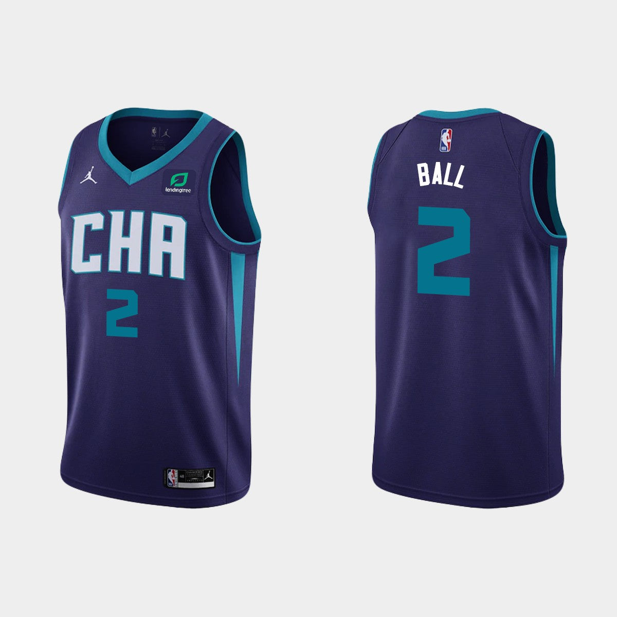 MAILLOT CHARLOTTE HORNETS - LAMELO BALL