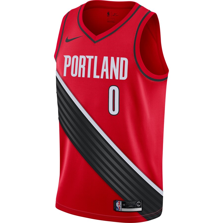 MAILLOT PORTLAND TRAIL BLAZERS - DAMIAN LILLARD
