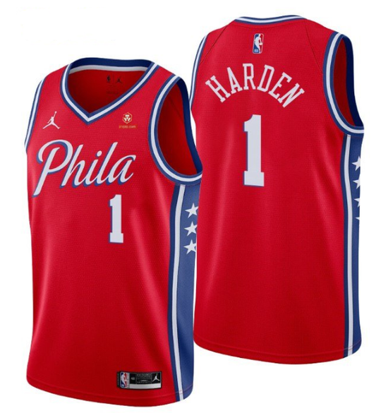 MAILLOT PHILADELPHIA 76ers - JAMES HARDEN