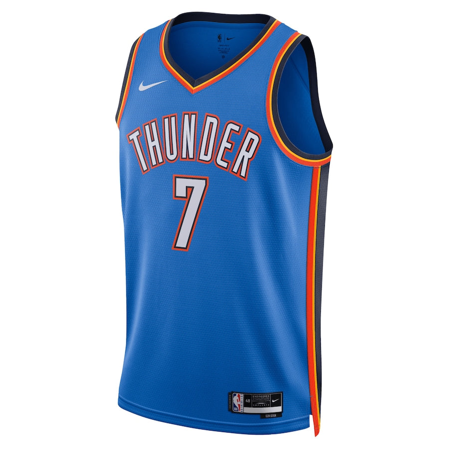 MAILLOT OKLAHOMA CITY THUNDER  - CHET HOLMGREN