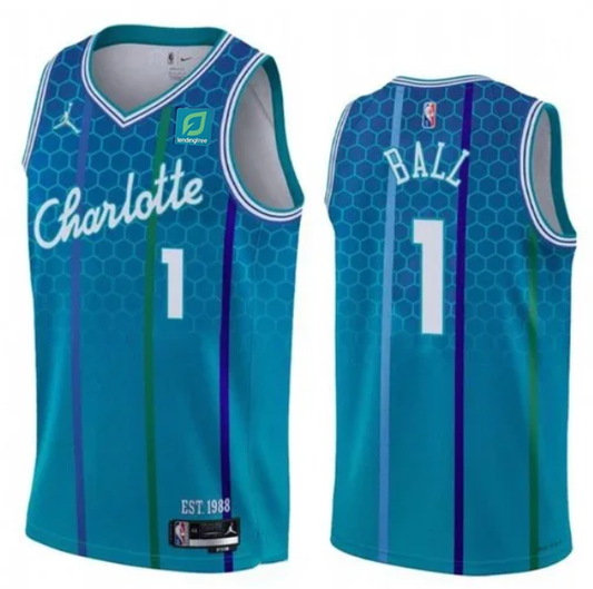 MAILLOT CHARLOTTE HORNETS - LAMELO BALL